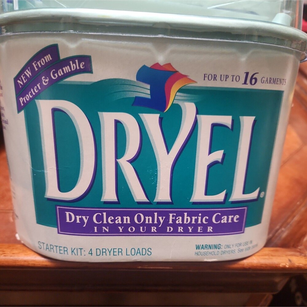 New DRYEL Dry Cleaning Kit 4 Loads Or Up To 16 Garments